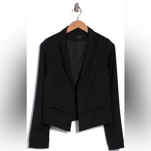 RTa Stella Women’s double layer 100% virgin wool blazer in black size Small NWT